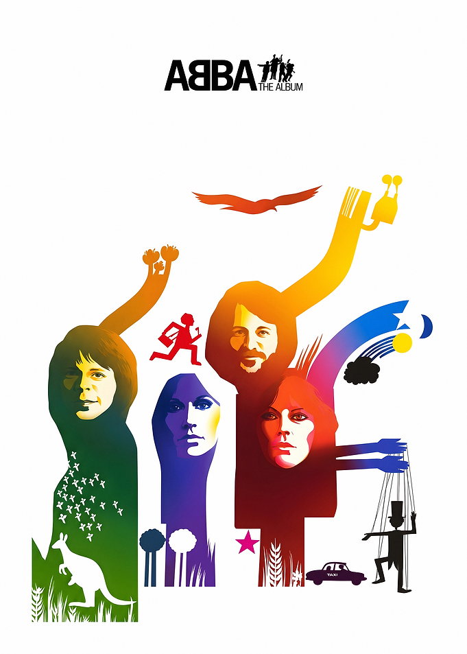 ABBA The Album Poster Art