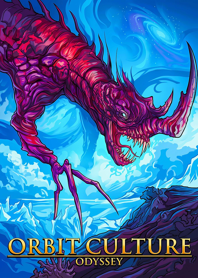 Orbit Culture Odyssey Monster Poster