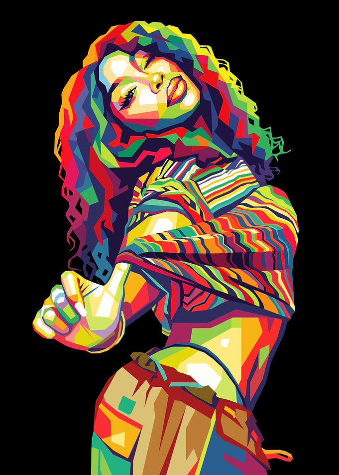 SZA WPAP Portrait