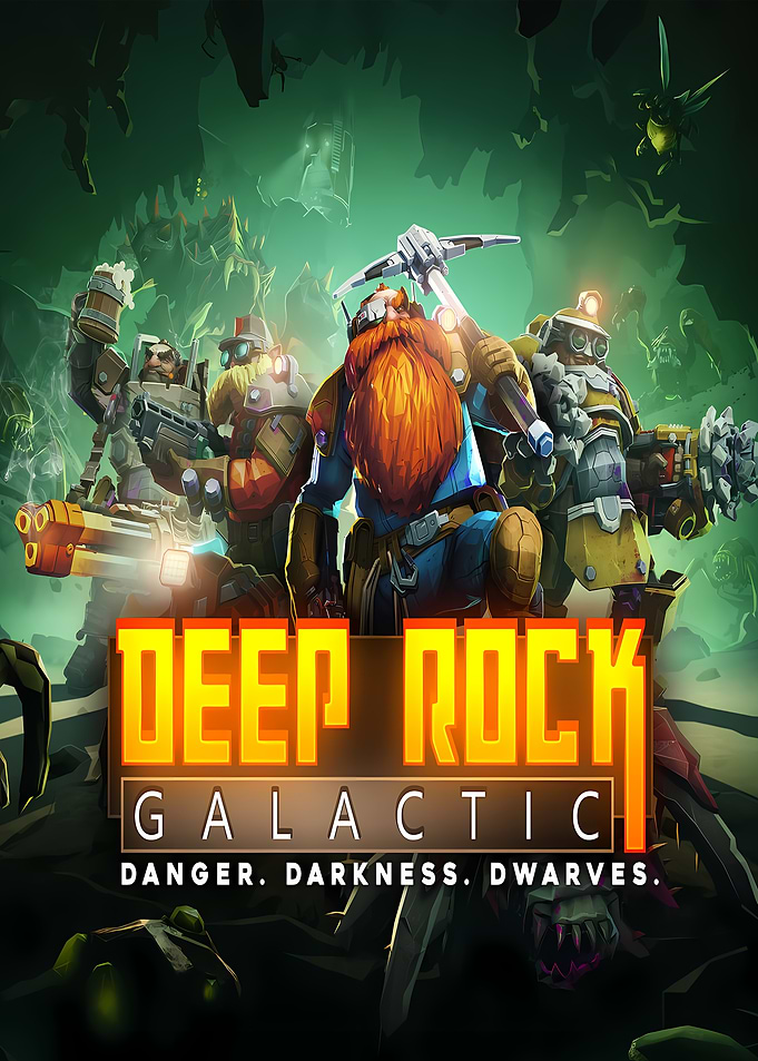 Deep Rock Galactic Game Poster