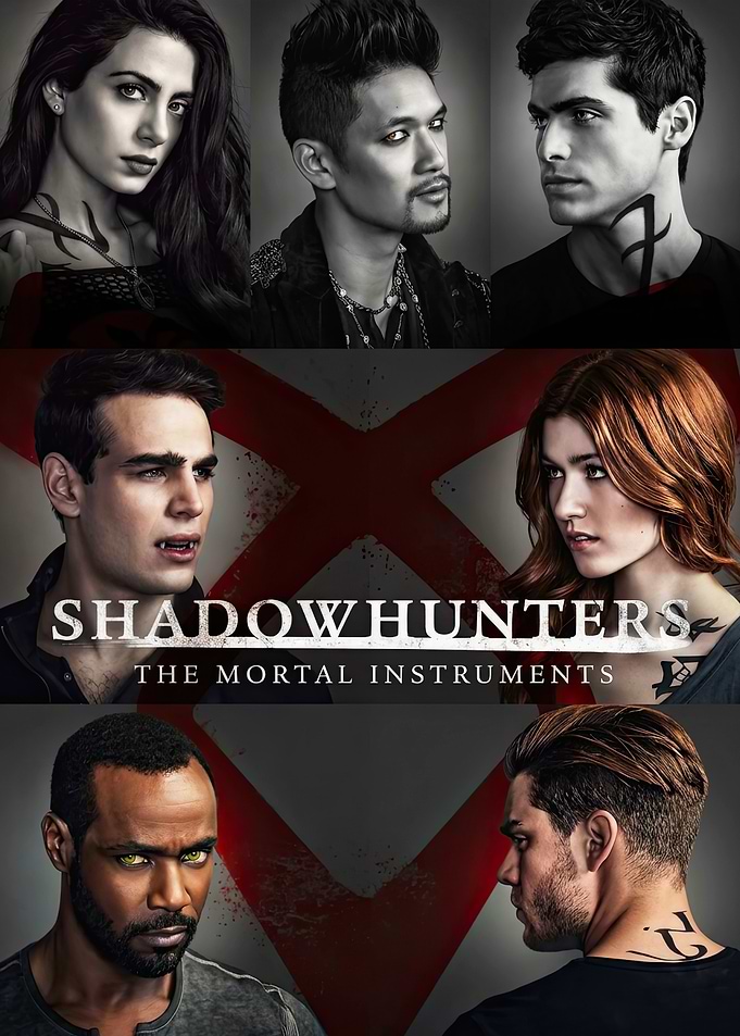 Shadowhunters The Mortal Instruments Cast Poster