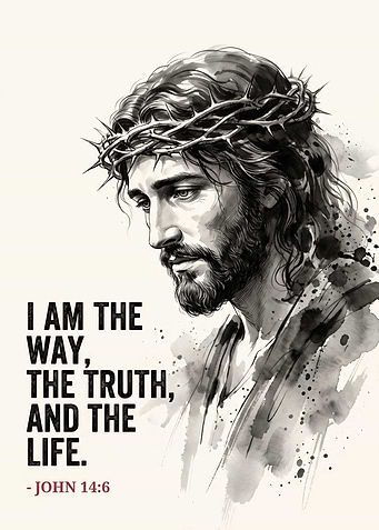Jesus Christ Crown of Thorns Portrait