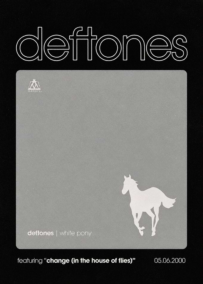 Deftones White Pony Album Poster