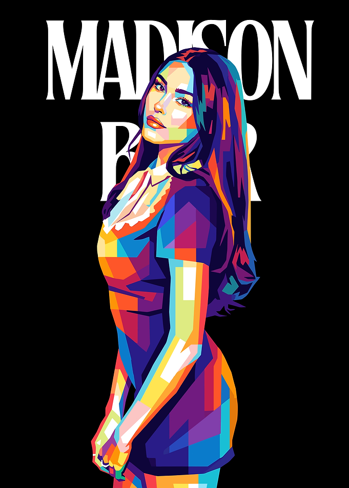 Madison Beer Pop Art