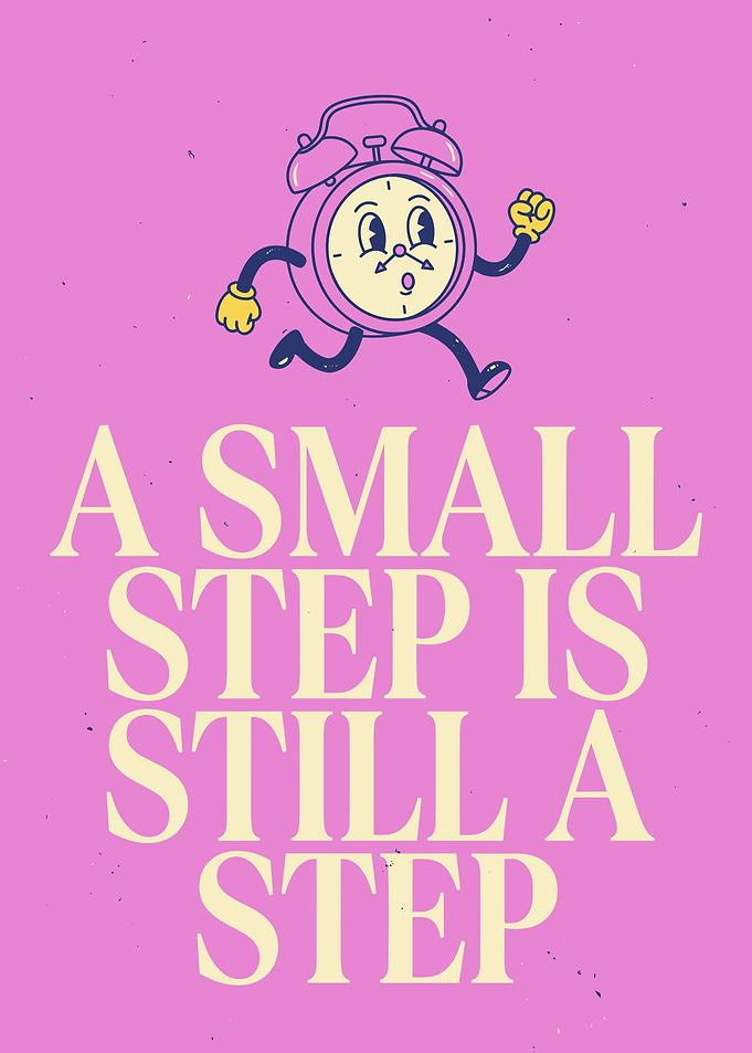 A Small Step Is Still A Step