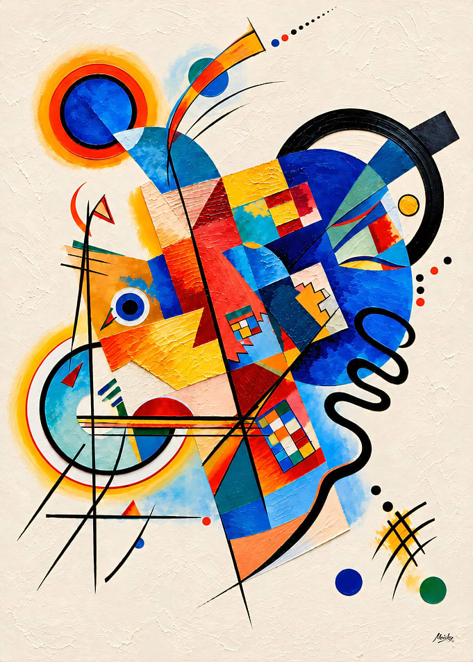 Geometry in Flux No. 30 - Dynamic Vector Abstract