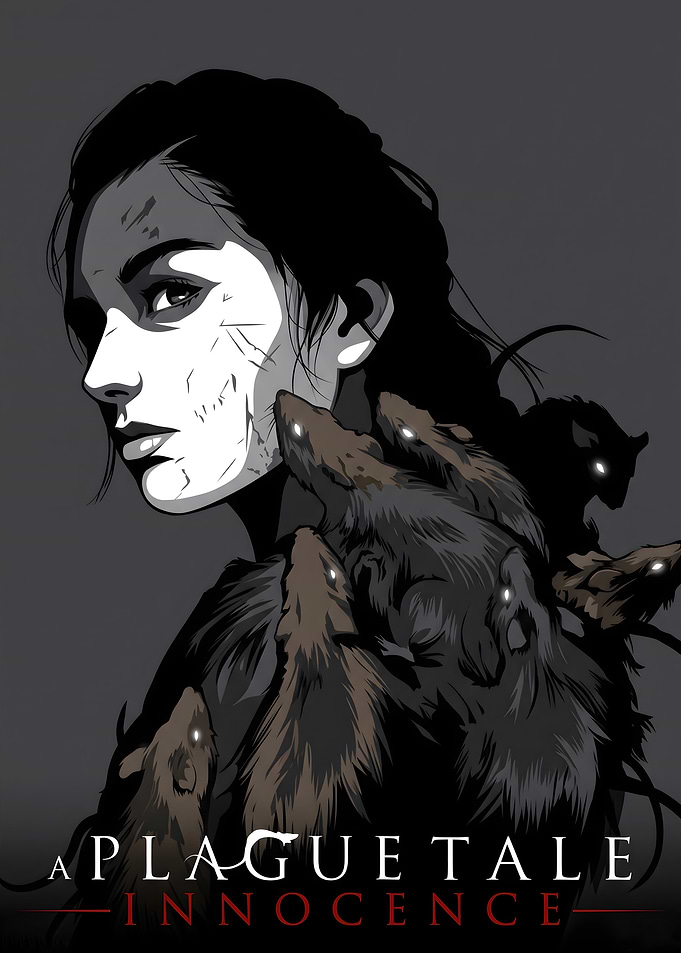 A Plague Tale Innocence Amicia Poster
