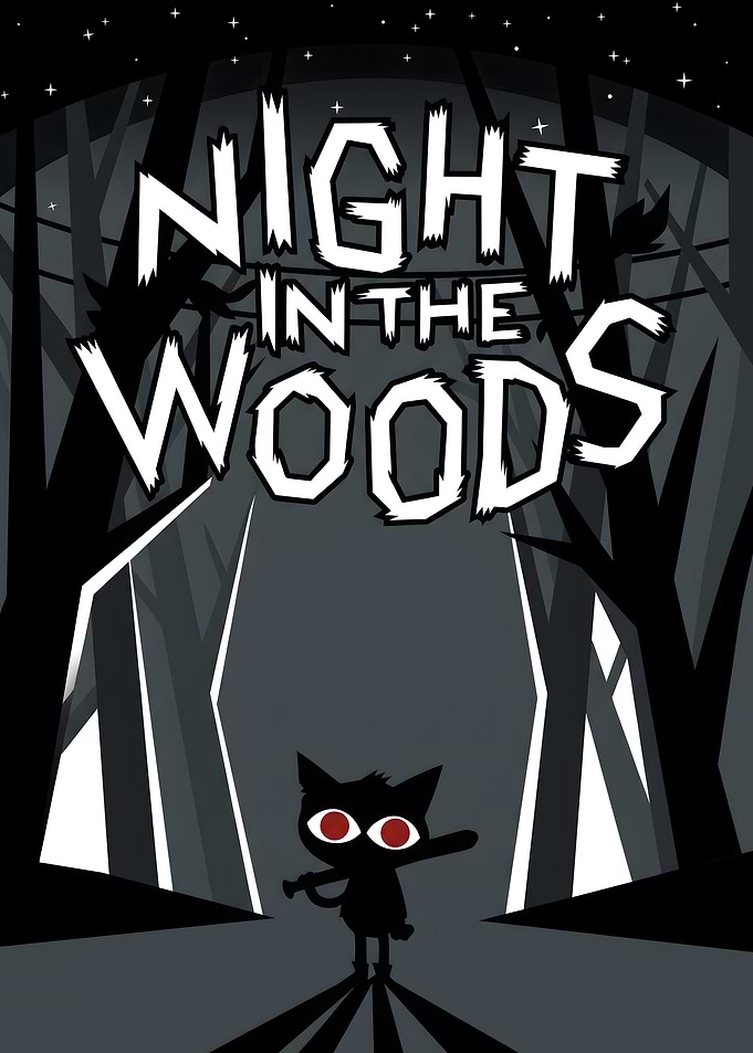 Night in the Woods Game Poster
