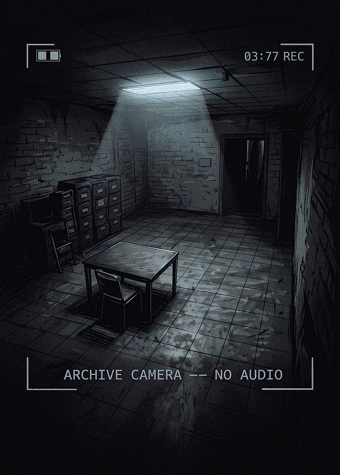 Security Camera Footage of Interrogation Room