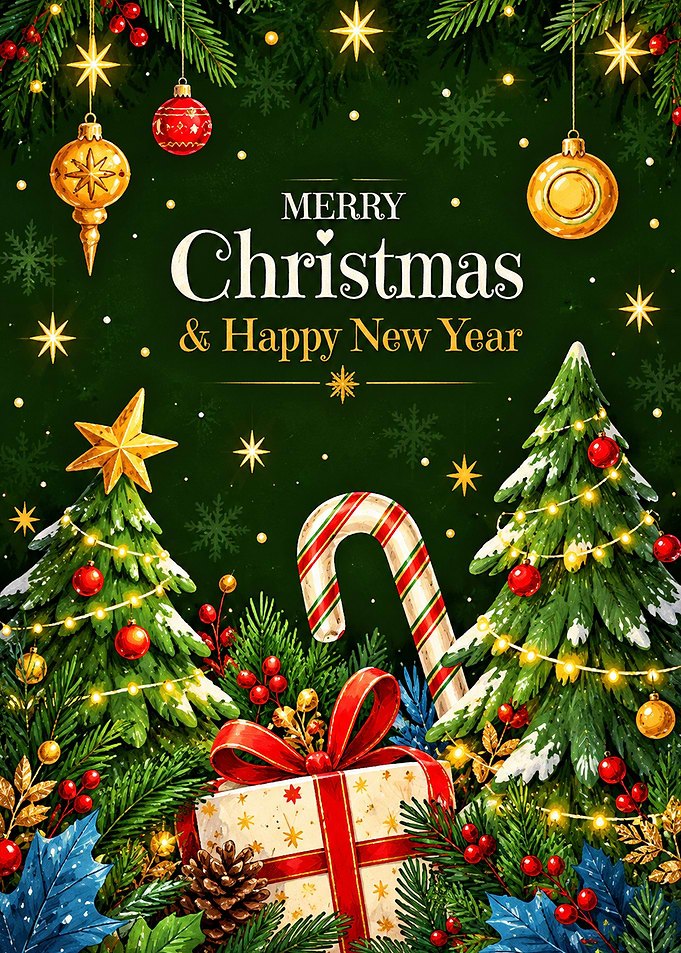 Merry Christmas and Happy New Year