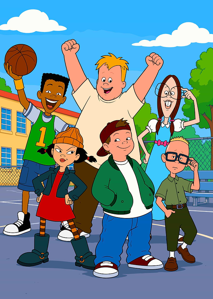 Recess Main Characters Group Portrait