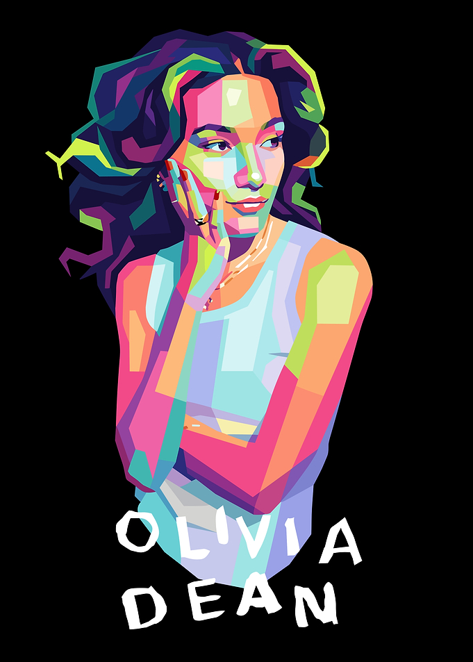 Olivia Dean Pop Art Portrait