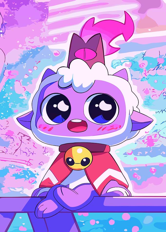 Cute Cult of the Lamb Character