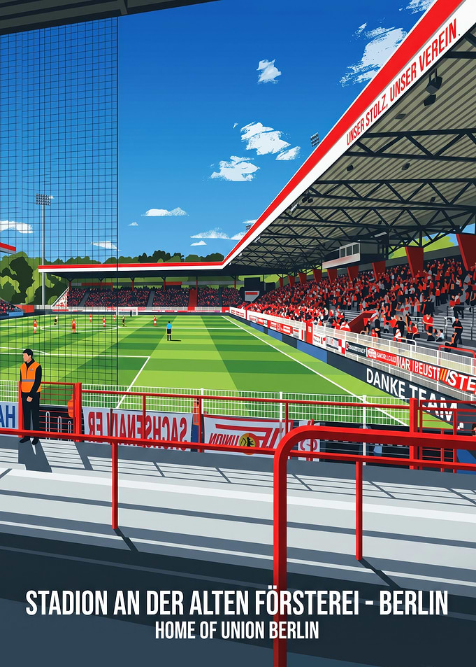 Stadion An Der Alten Försterei Poster