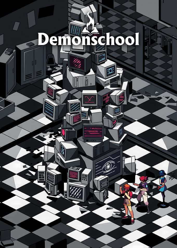 Demonschool Game Key Art