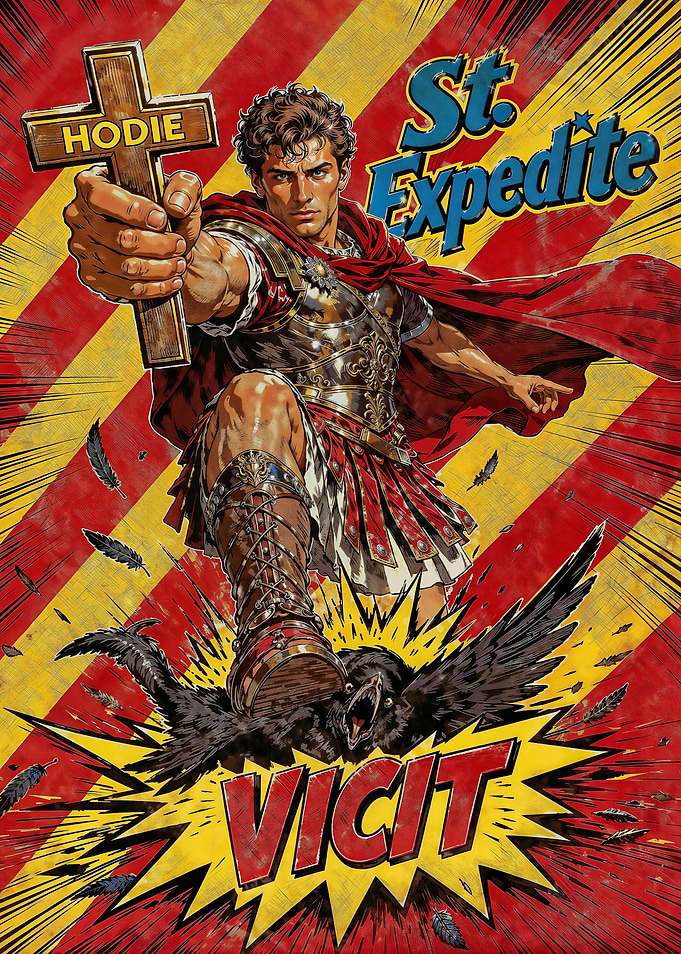 St. Expedite Poster