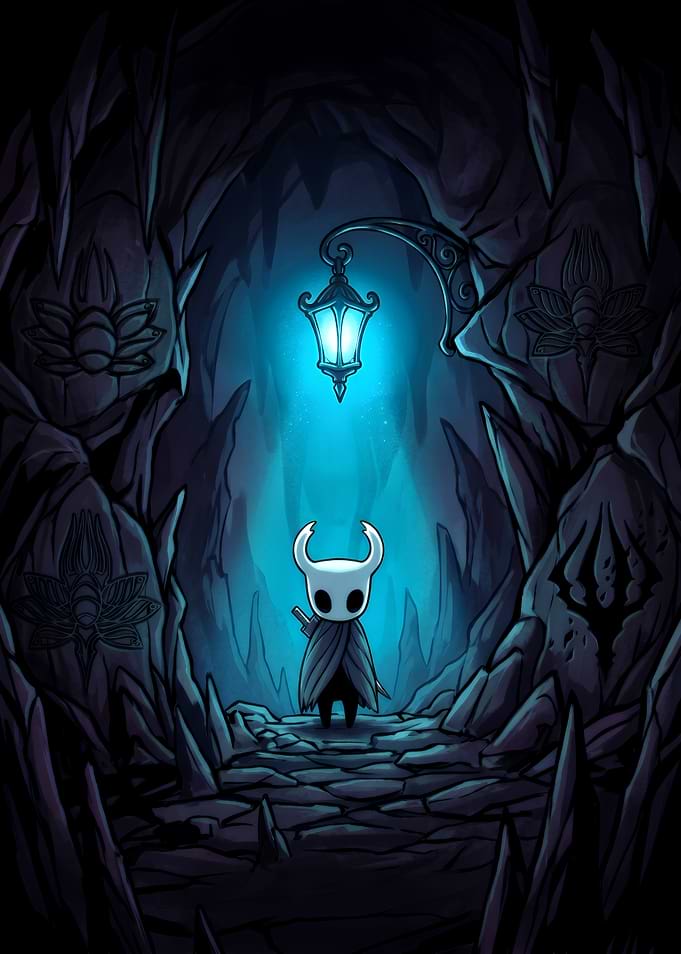 The Knight in Hollow Knight