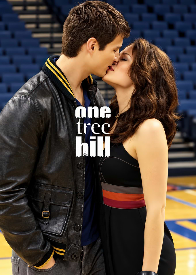 One Tree Hill Romantic Kiss Poster