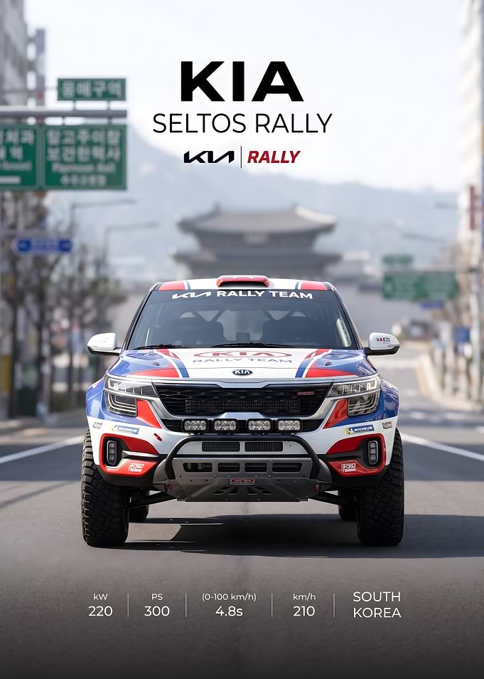Kia Seltos Rally Car Concept
