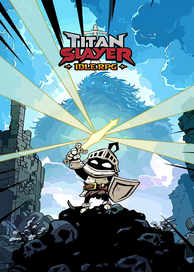 Titan Slayer Idle RPG Game Poster
