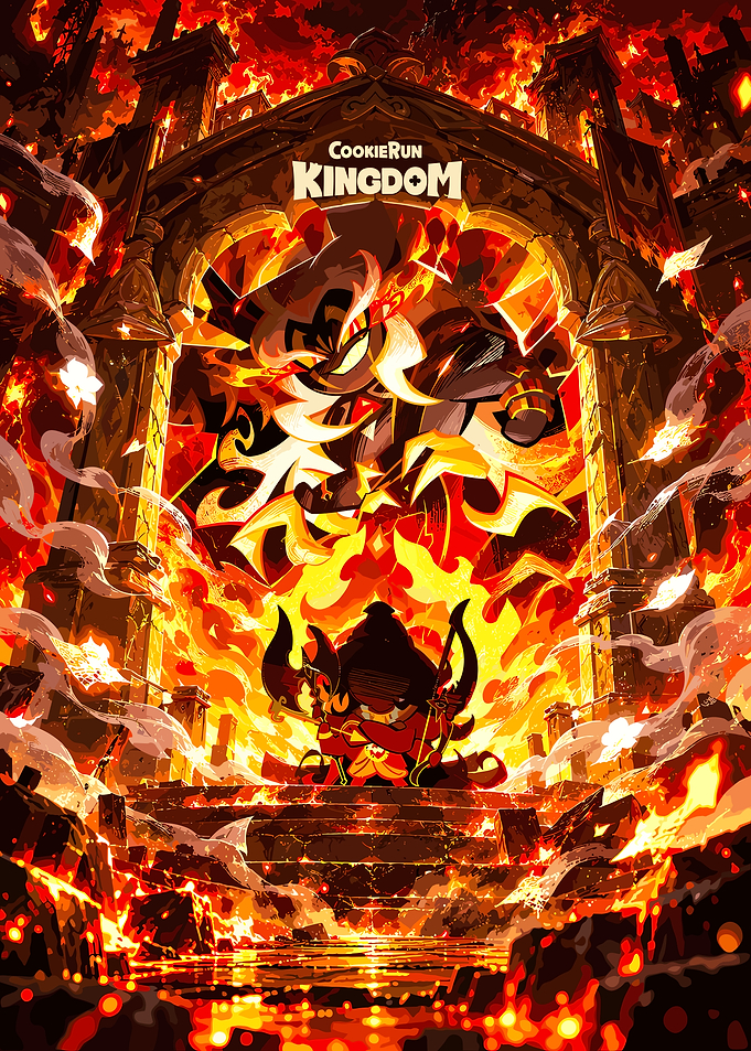 Cookie Run Kingdom Fire Poster