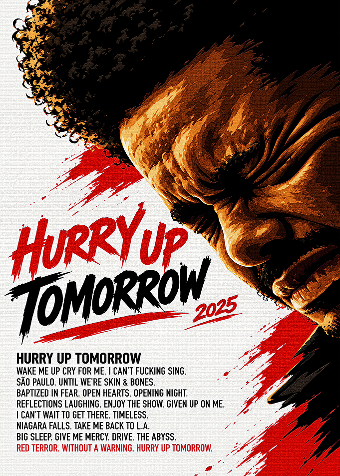 The Weeknd Hurry Up Tomorrow Poster