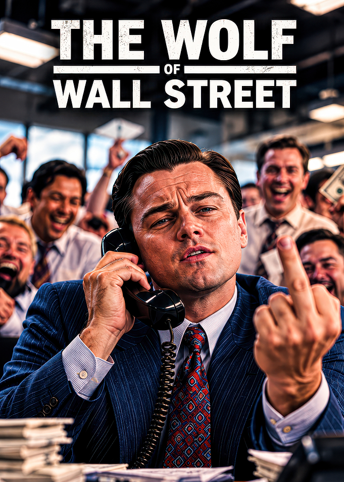 The Wolf of Wall Street Poster