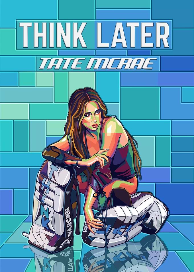 Tate McRae Think Later Album Art