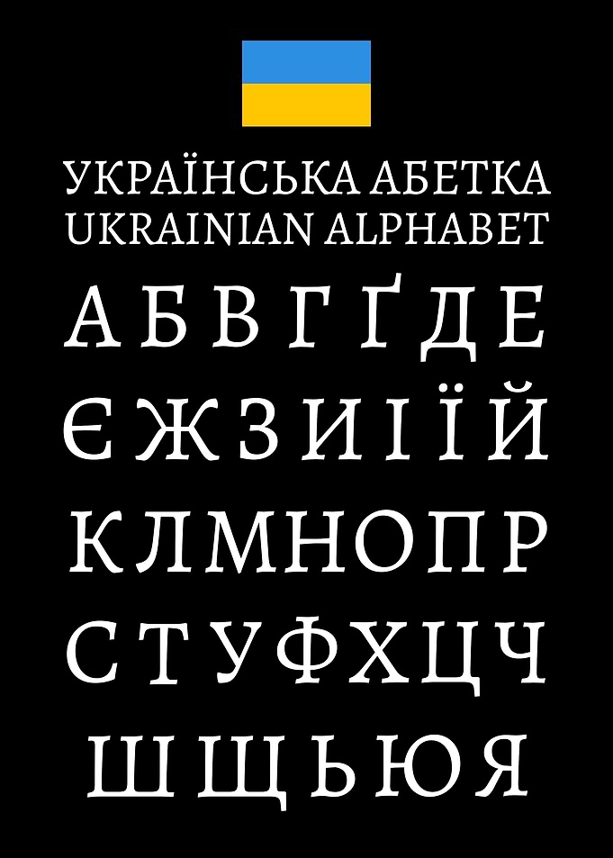 Ukrainian Alphabet