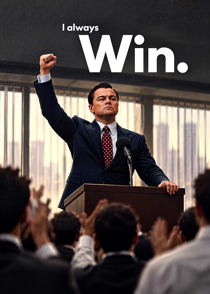 I Always Win Motivational Poster