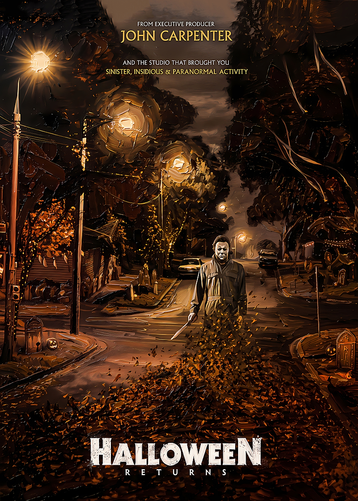 Halloween Returns Movie Poster Art