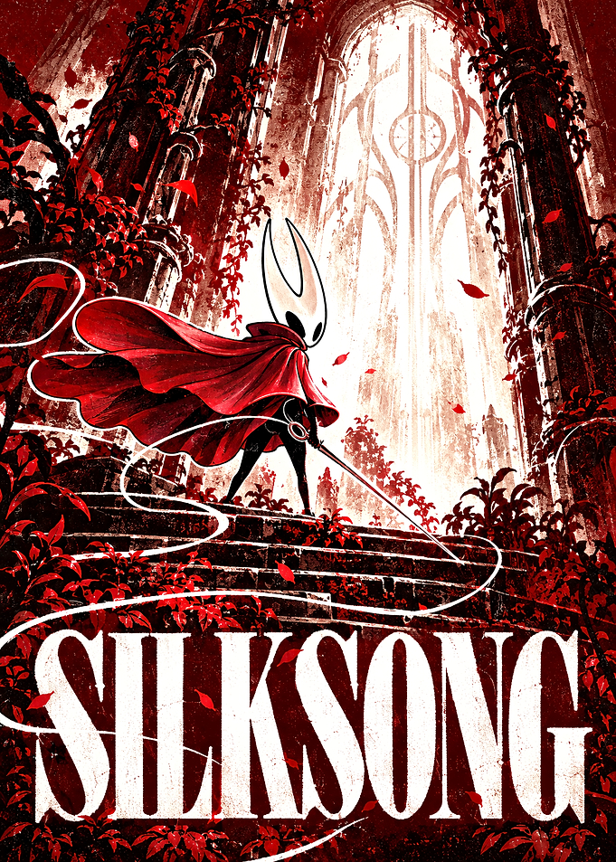 Hollow Knight Silksong Hornet Poster