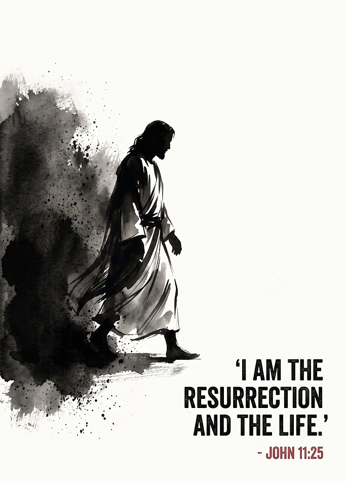 Jesus Christ Resurrection Quote Art