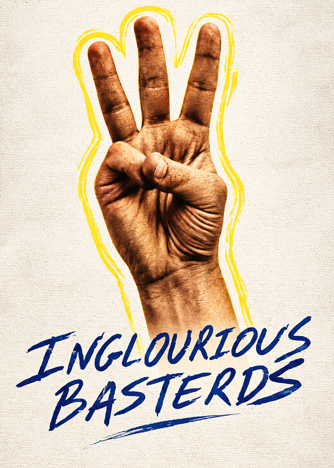 Inglourious Basterds Movie Poster Art