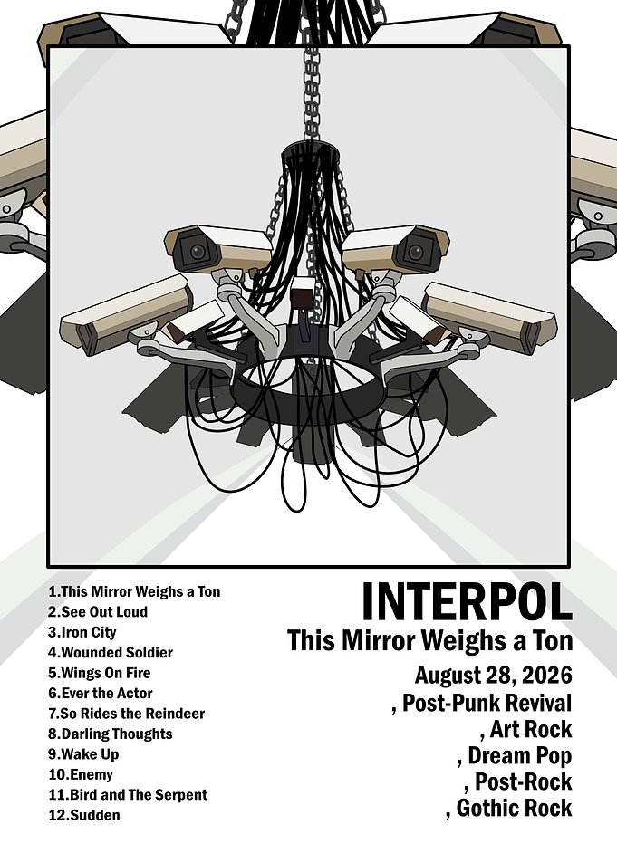 Interpol Album Art Surveillance Chandelier