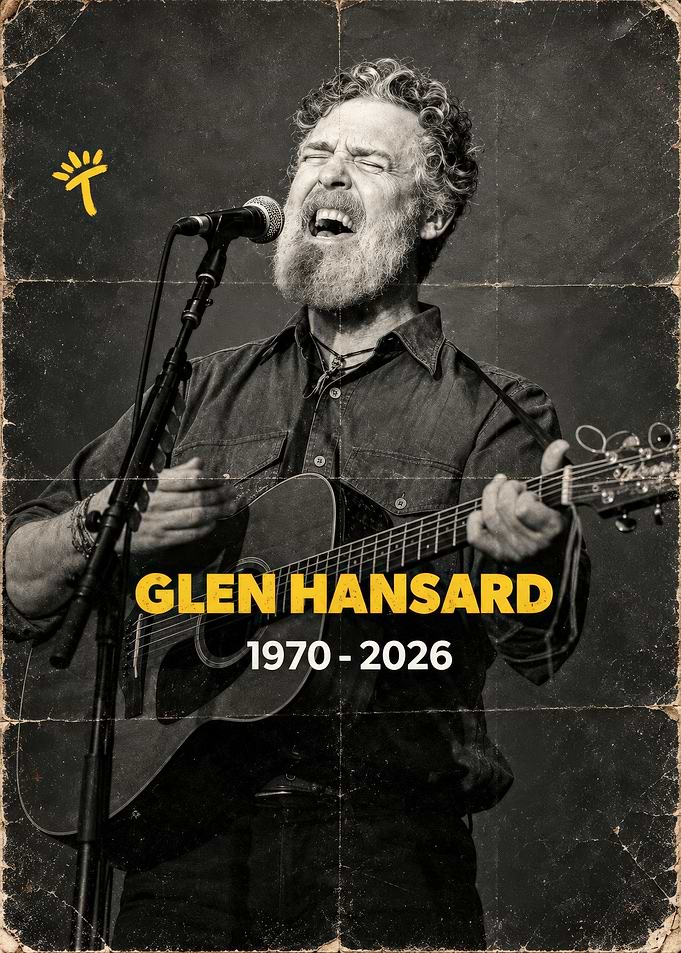 Glen Hansard Vintage Tribute Poster