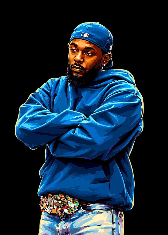 Kendrick Lamar Digital Illustration