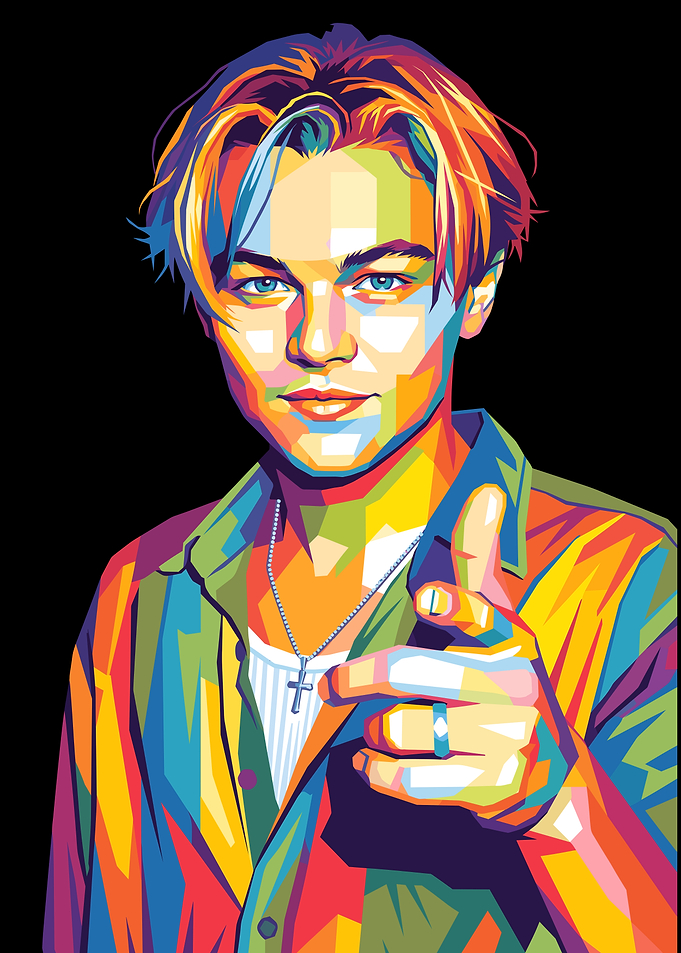 Leonardo DiCaprio Pop Art