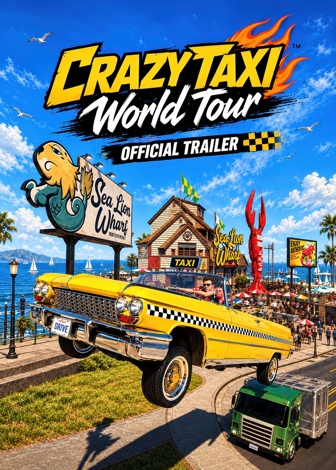 Crazy Taxi World Tour Official Trailer