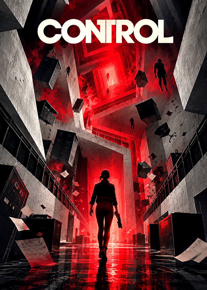 Control Video Game Poster