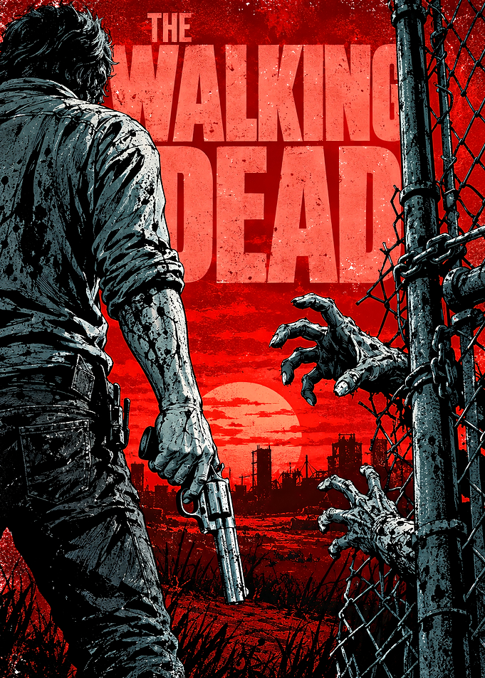 The Walking Dead Rick Grimes Poster