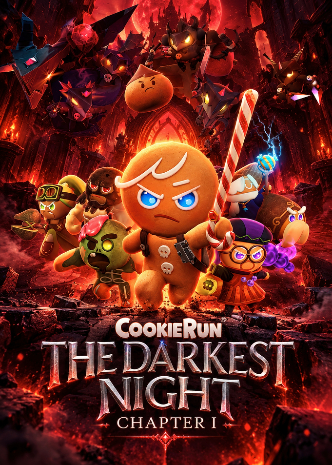 Cookie Run The Darkest Night Poster