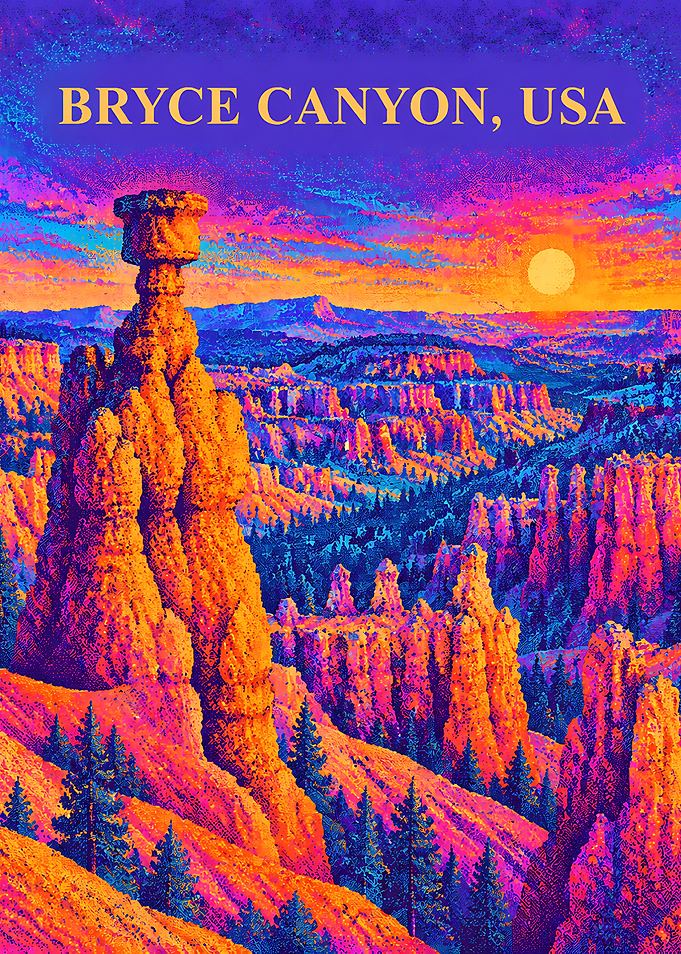 Bryce Canyon National Park Poster