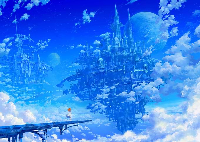 Floating City in the Sky