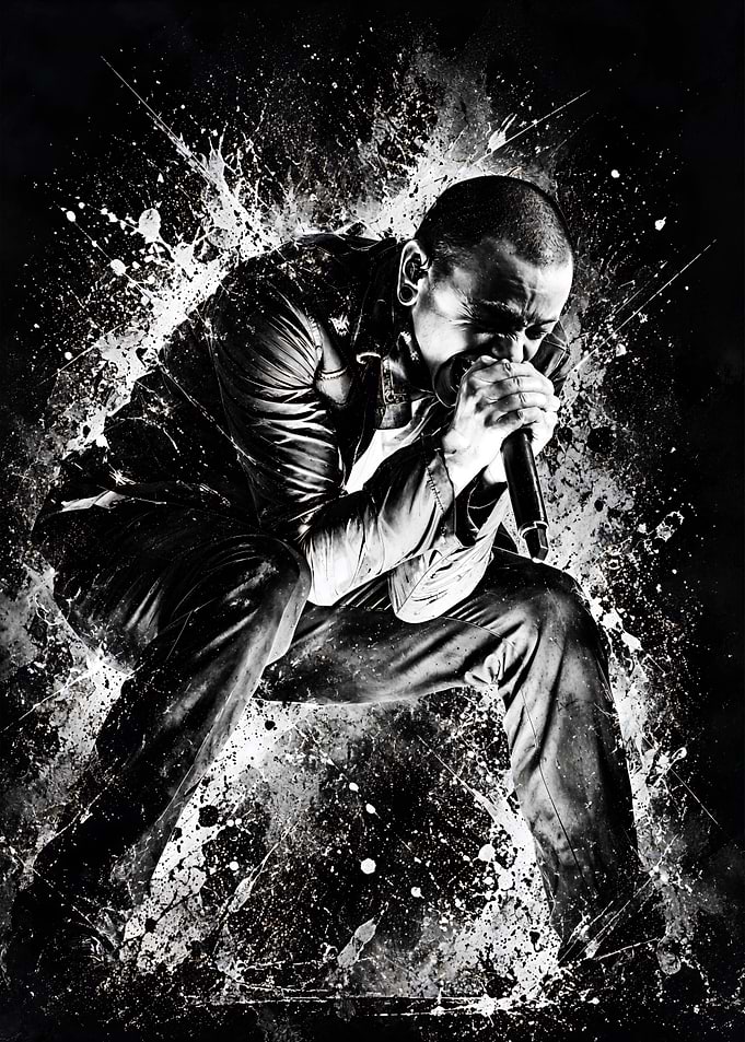 Chester Bennington Performance Portrait