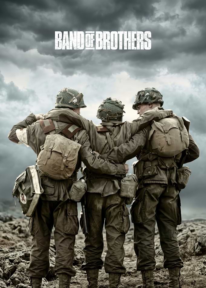 Band of Brothers Soldiers Poster