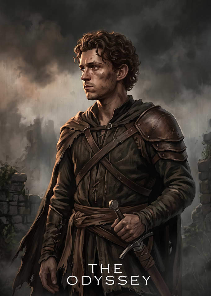 Tom Holland as a Fantasy Warrior