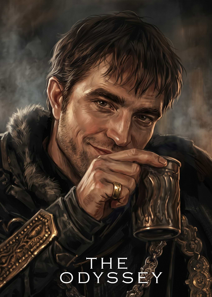 Robert Pattinson as Odysseus Portrait