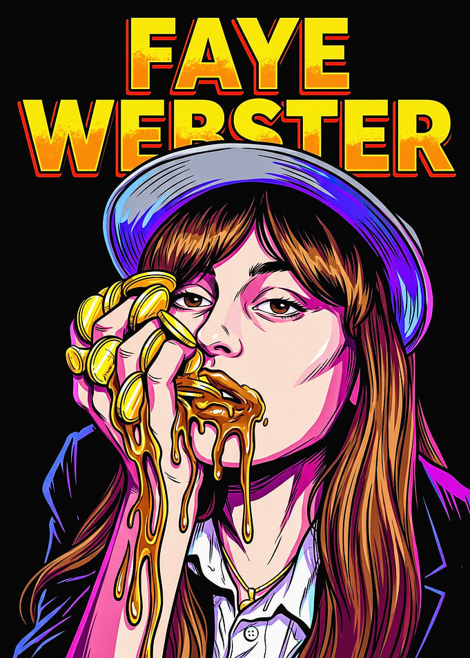 Faye Webster Pop Art Portrait