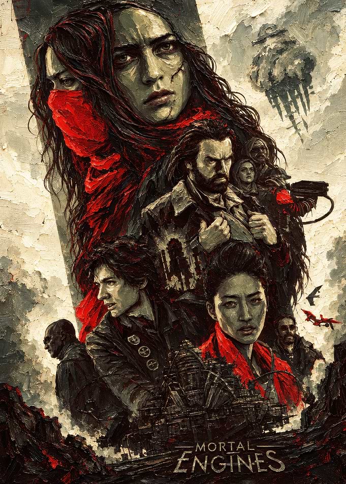 Mortal Engines Movie Poster Art